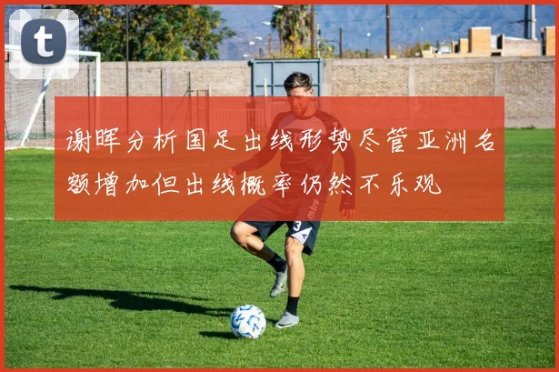 谢晖分析国足出线形势尽管亚洲名额增加但出线概率仍然不乐观